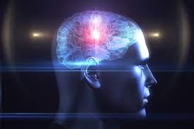 L homme peut voir comment son esprit conscient recoit des communications continuelles dans le cerveau