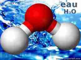 Molecule d eau